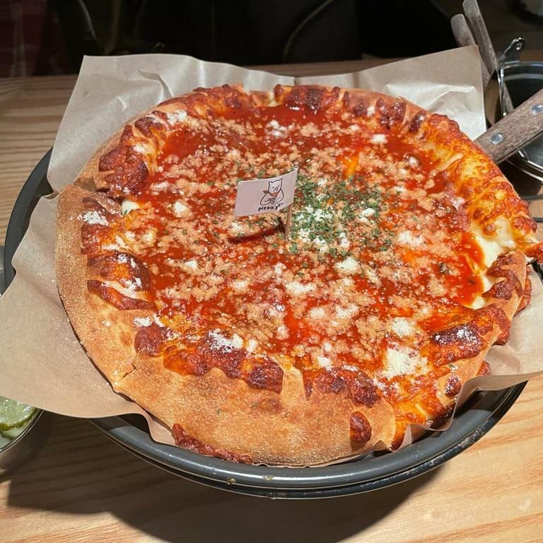 Chicago Pizza en Incheon Pizza plz