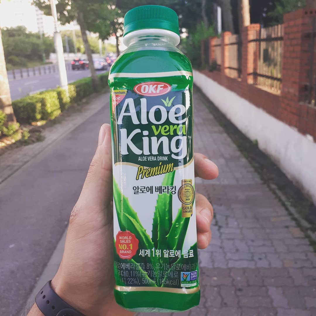 Agua de aloe vera