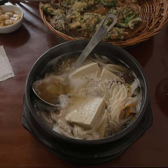 Comida coreana tradicional en el corazón de Insadong